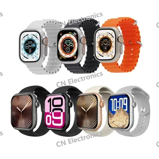 Smartwatch range with sport and steel bands