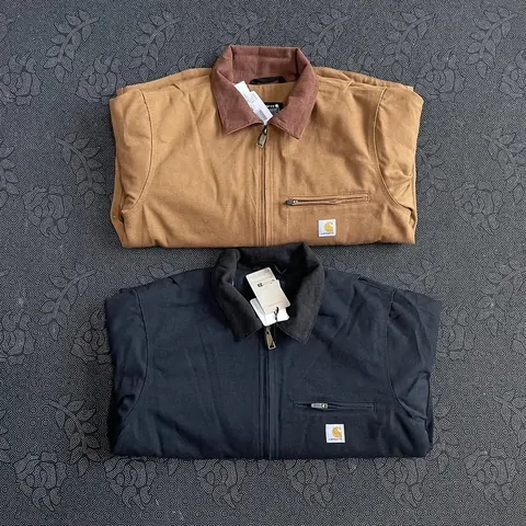 Jackets & coats: Boxy work jackets, puffers and knit zips.