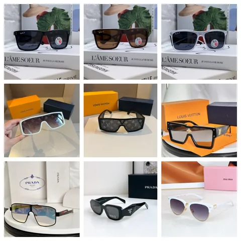 Eyewear: Lenses are checked for looks only.