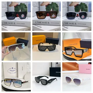 Sunglasses listing with forty numbered frames